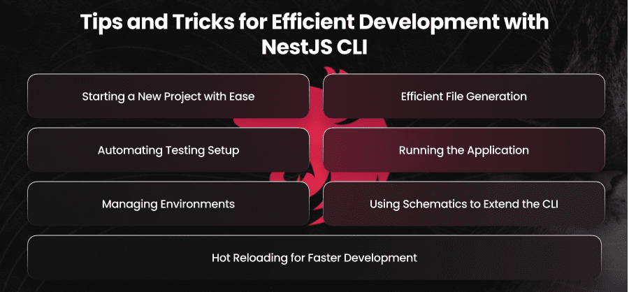 Tips and Tricks for Efficient Development with NestJS CLI